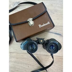 Bushnell insta focus 7x35 Photo Fidelity Optics with Case Binoculars Japan
